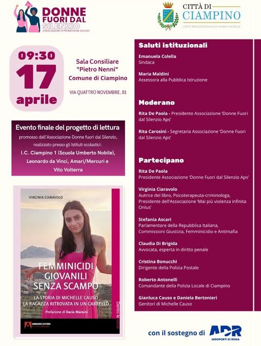 Progetto di lettura del libro “Femminicidi giovanili senza scampo